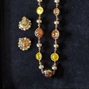 Necklace and Matching Earrings